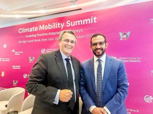 رئيس جماعة الداخلة يشارك في القمة العالمية الثالثة للانتقال المناخي بنيويورك